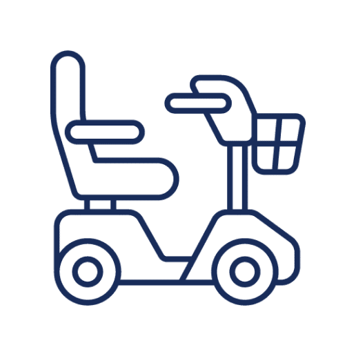 Mobility Scooter PNG