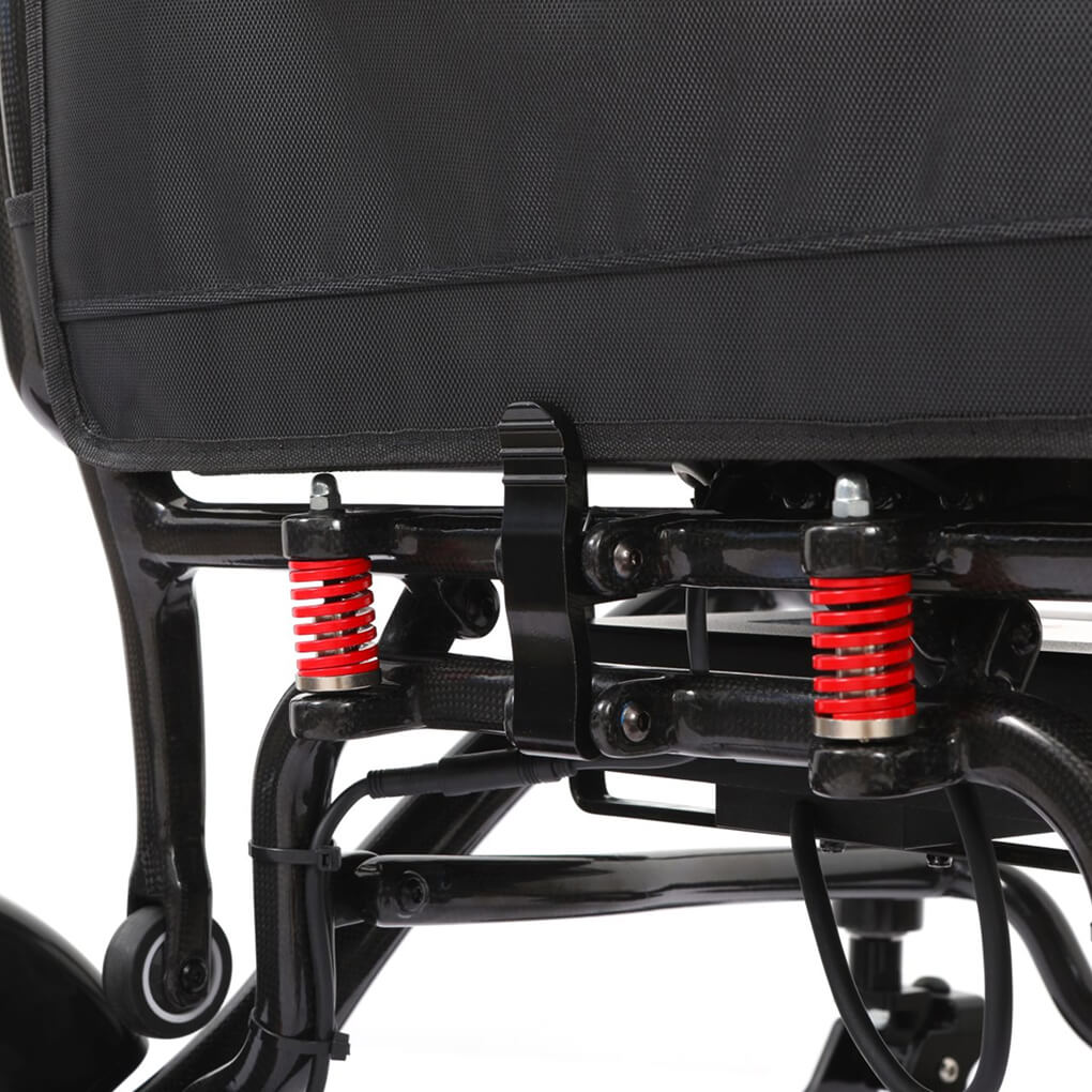 Close up of a Photon HD powerchair