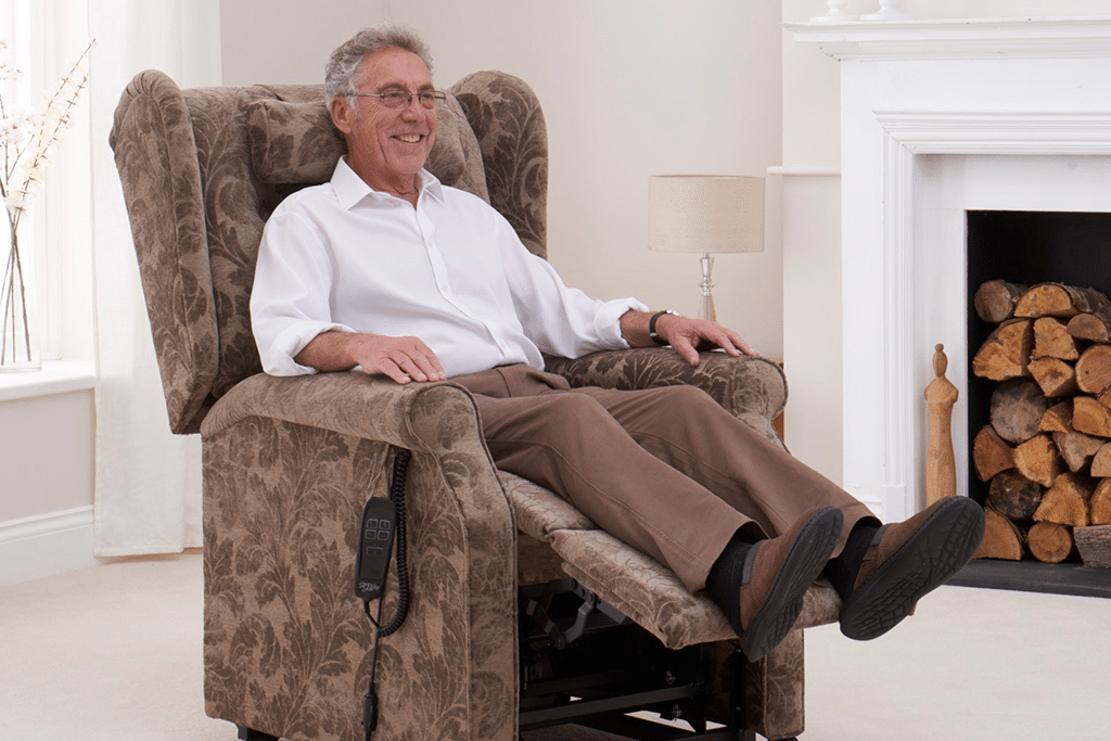 chairs with leather and fabric